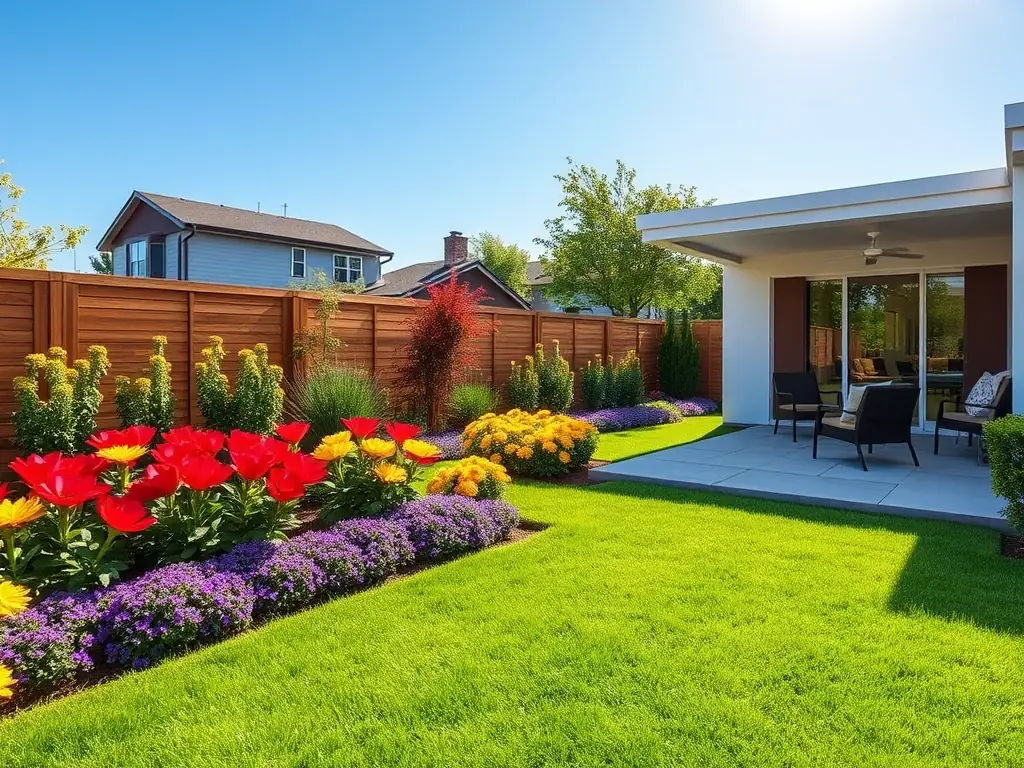 A before-and-after shot of a property in Lehi, Utah, where 801 Stump Grinding cleared overgrown trees and stumps, transforming the landscape into a clean and usable space.